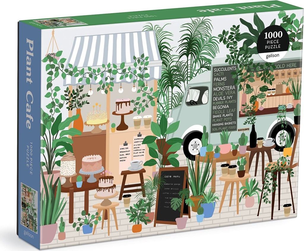 GALISON Puzzle Botanical cafe 1000 Teile