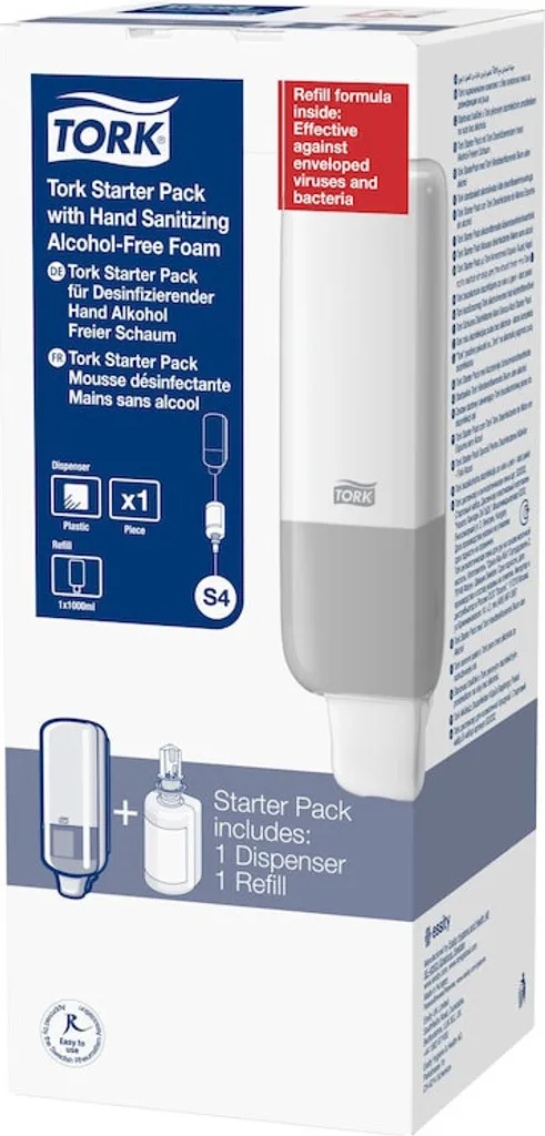 Tork 960202 Flacone Pompa Igienizzante Mani Schiuma - Prezzo Migliore