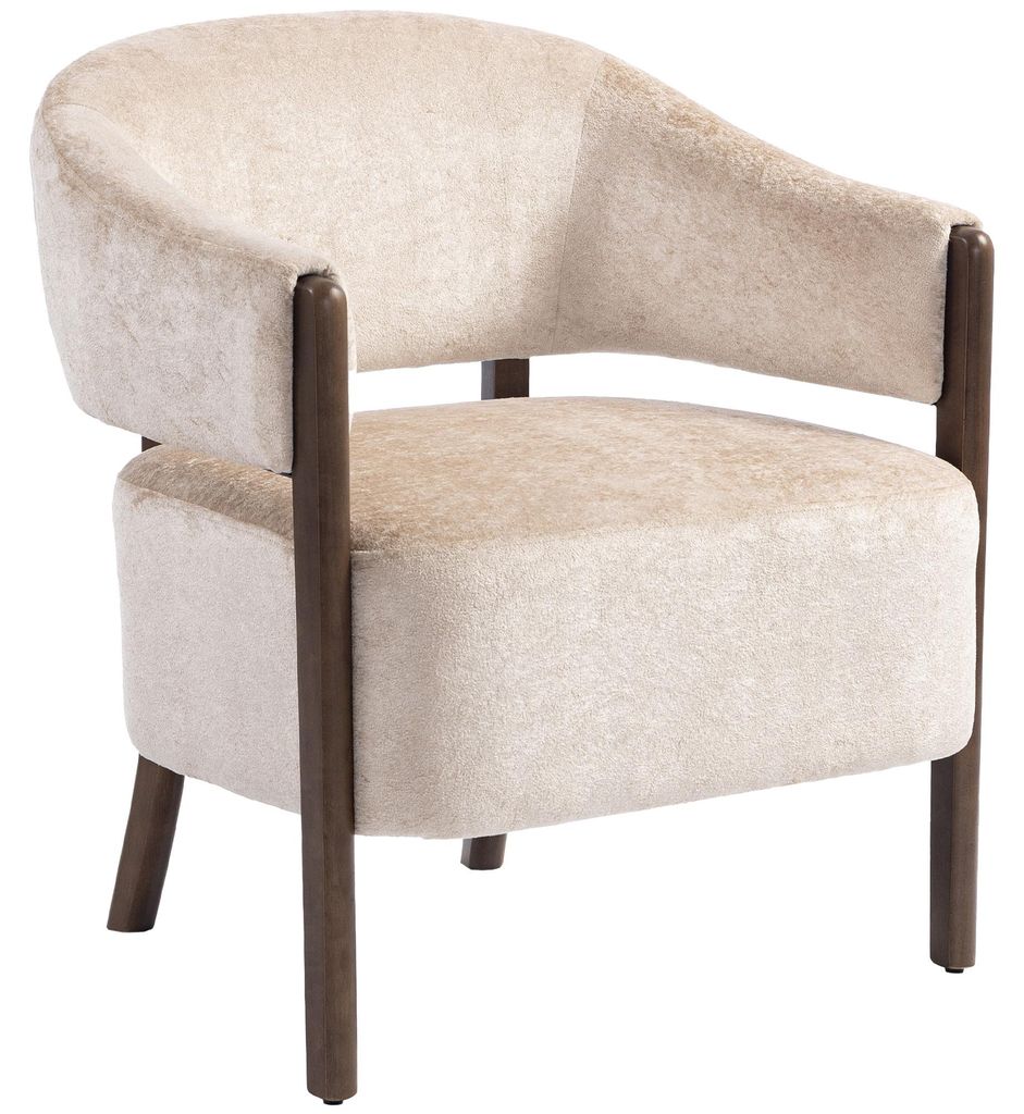 HOMCOM Loungesessel Sessel mit Chenille-Optik, Relaxsessel Produktbild 