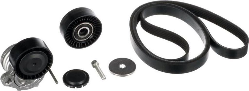 GATES K016PK1835XS Keilrippenriemensatz OE kompatibel mit 1er E87, 3er E90, 3er E93, 3er E92, 3er E91