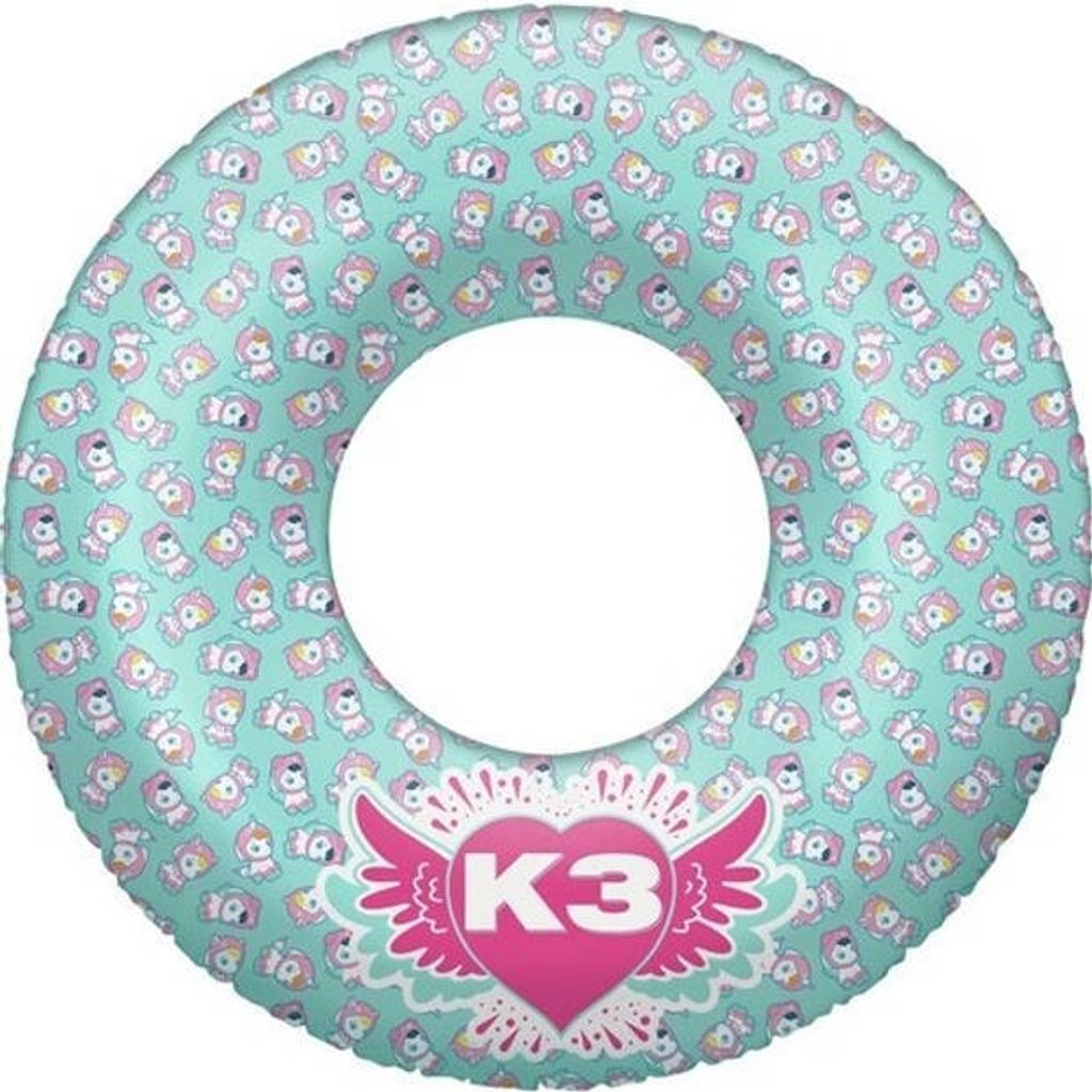 K3 Aufblasbarer Schwimmring für Kinder und Erwachsene, geeignet für Pool, See und Strand