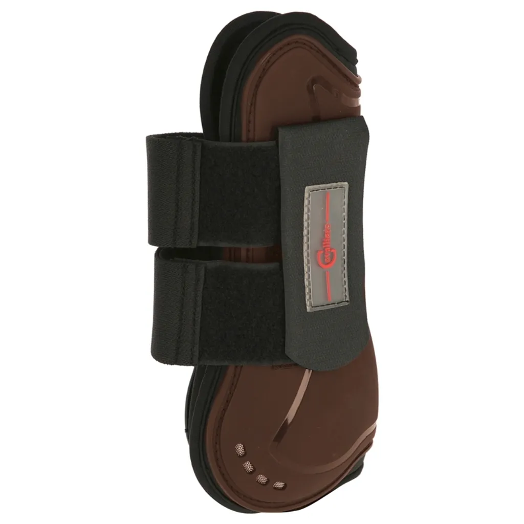 Ghette Covalliero TecAir Marrone: Paratendini Hard Shell per Equitazione