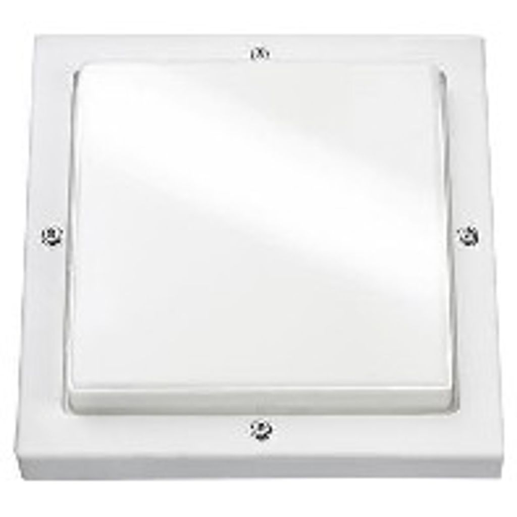 SGL LED-Wandleuchte Bassi ws IP65 611187 10W 580lm 3000K IK10 240x240mm