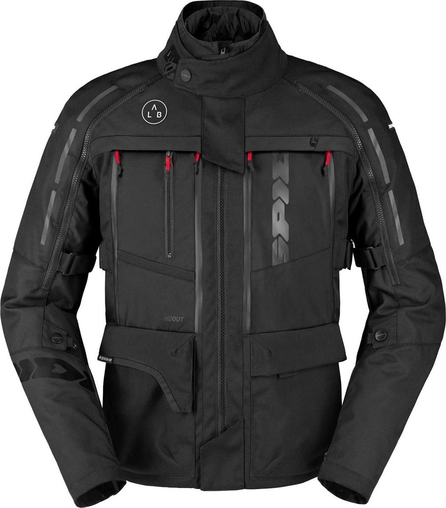 Spidi 4 Season V3 H2Out wasserdichte Textil Jacke, schwarz, L