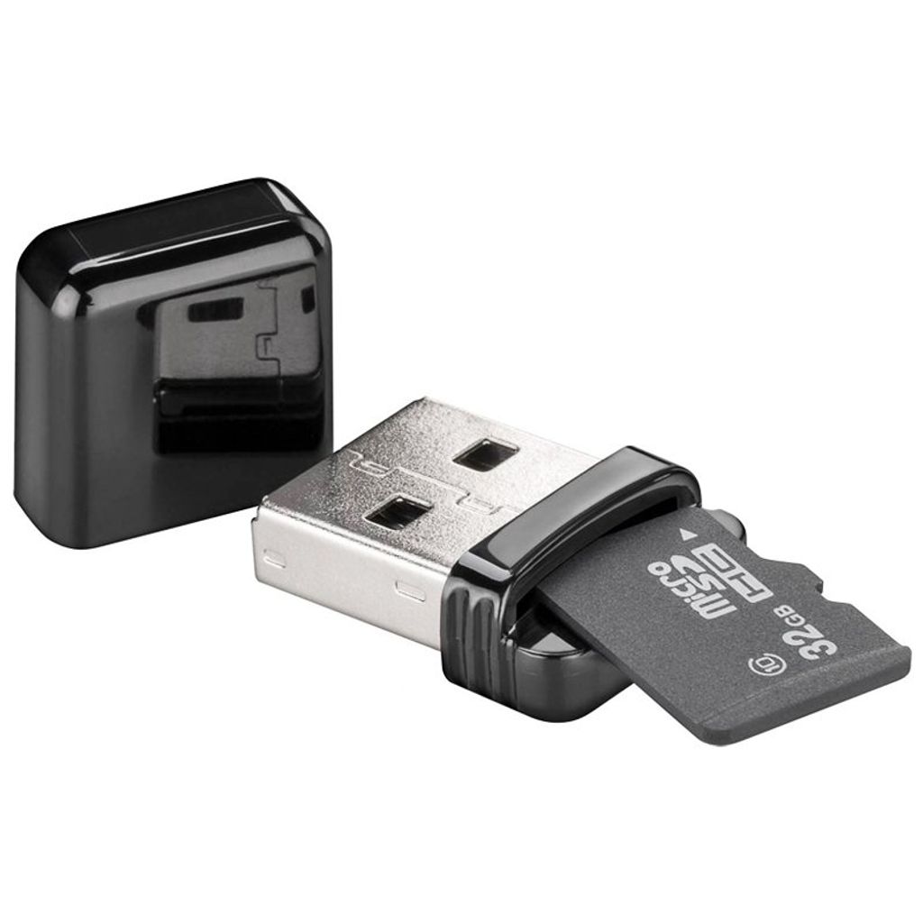 Kartenlesegerät USB 2.0 zum Lesen von Micro SD Produktbild 