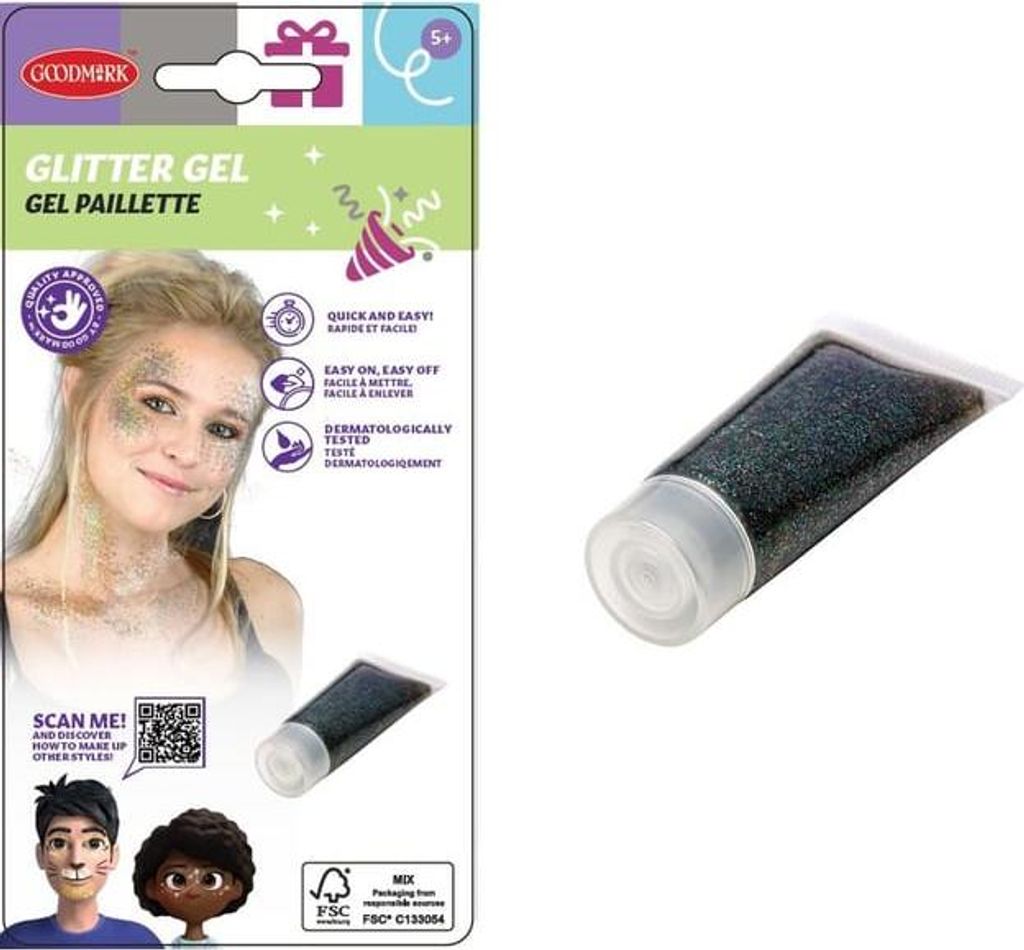 Make-up - Glitter Gel - bunt - 14 ml