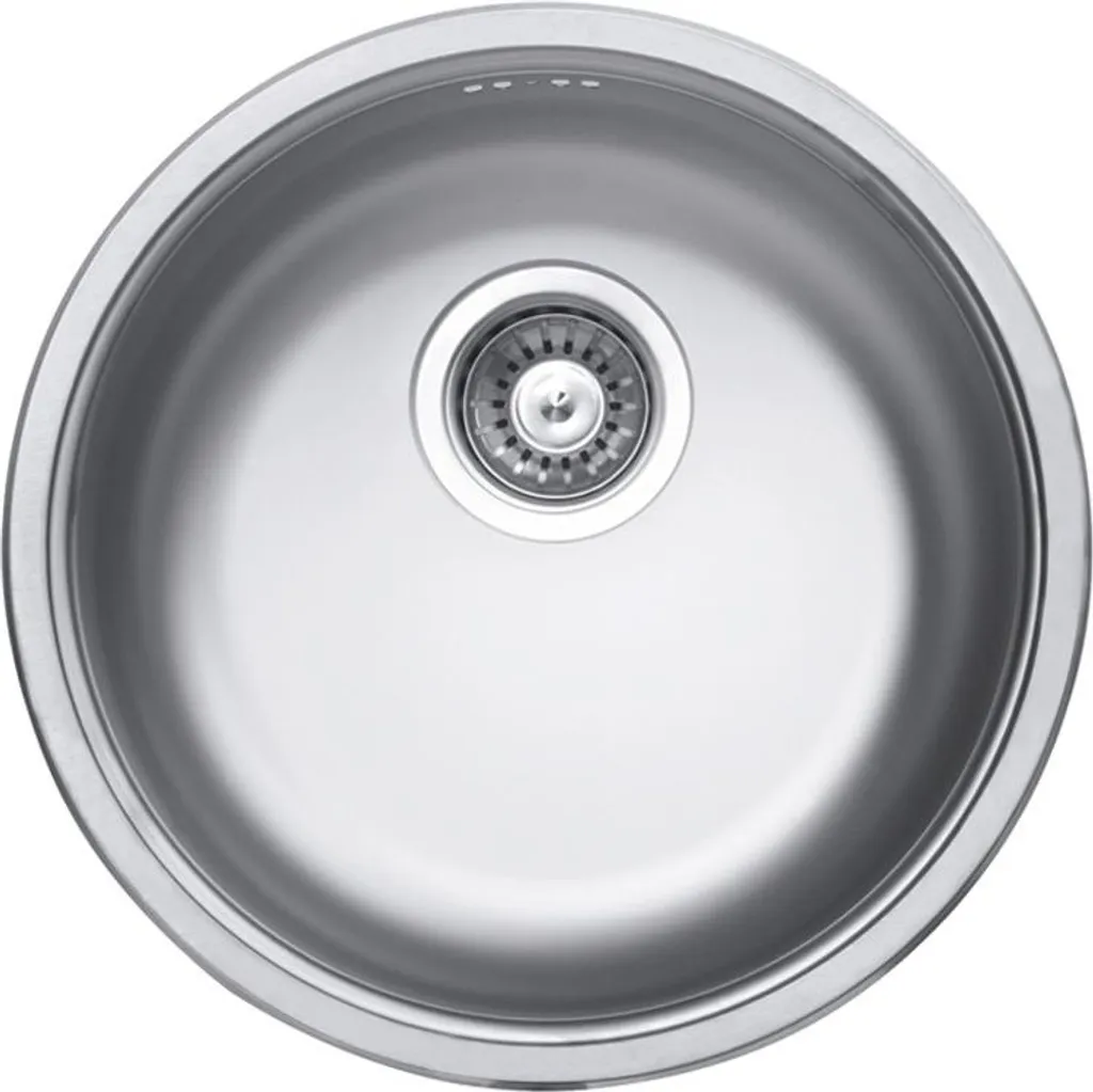 Samet Rondò EC192 Lavello Tondo Incasso Inox Satinato 43.5 cm