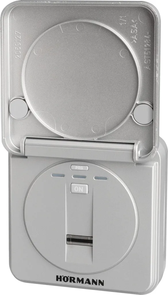 Lecteur d'empreinte Hörmann FFL BS avec capot gris et 25 mémoires
