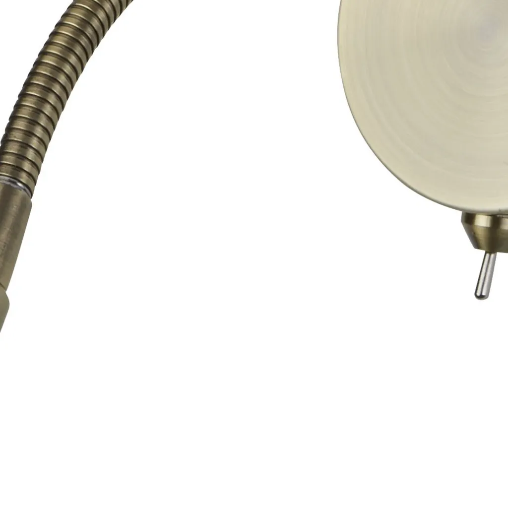Applique LED Ottone Braccio Orientabile 6500K Luce Fredda - 3