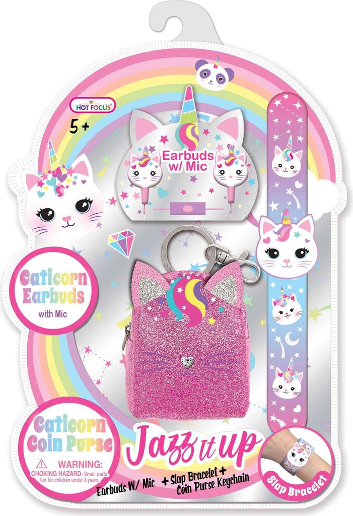 Kopfhörer + Etui + Slap-Armband „Kotorożec“ – Hot Focus
