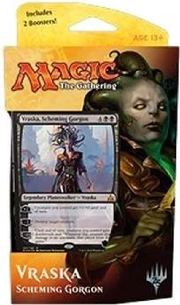 Magic: The Gathering Planeswalker Vraska Scheming Gorgon Rivals of Ixalan