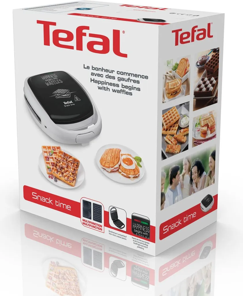 Préparez des Gaufres et Croques Maison Facilement avec Tefal 700W