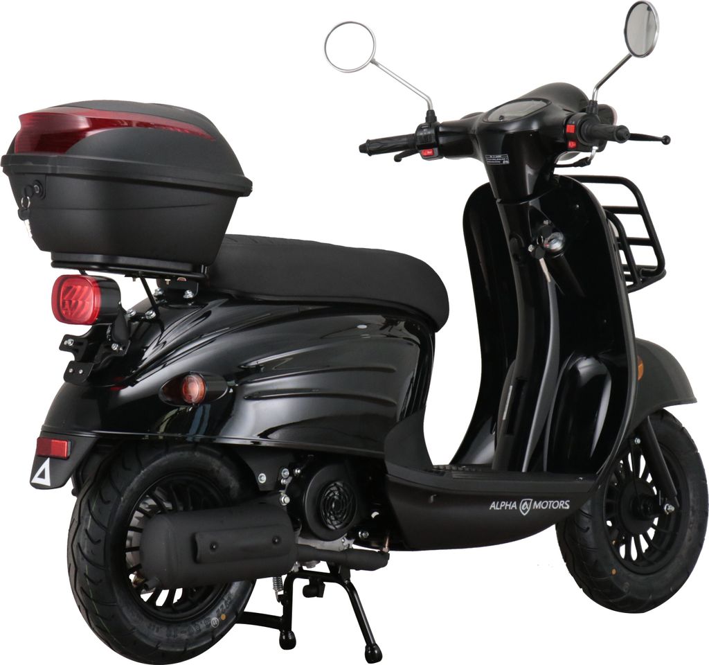Motorroller Adria 50 ccm 45 km/h EURO 5 schwarz inkl. Produktbild 4
