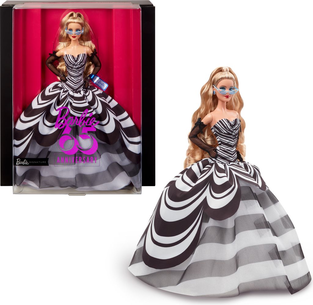 Barbie Signature Puppe 65th Anniversary Blonde Produktbild 14