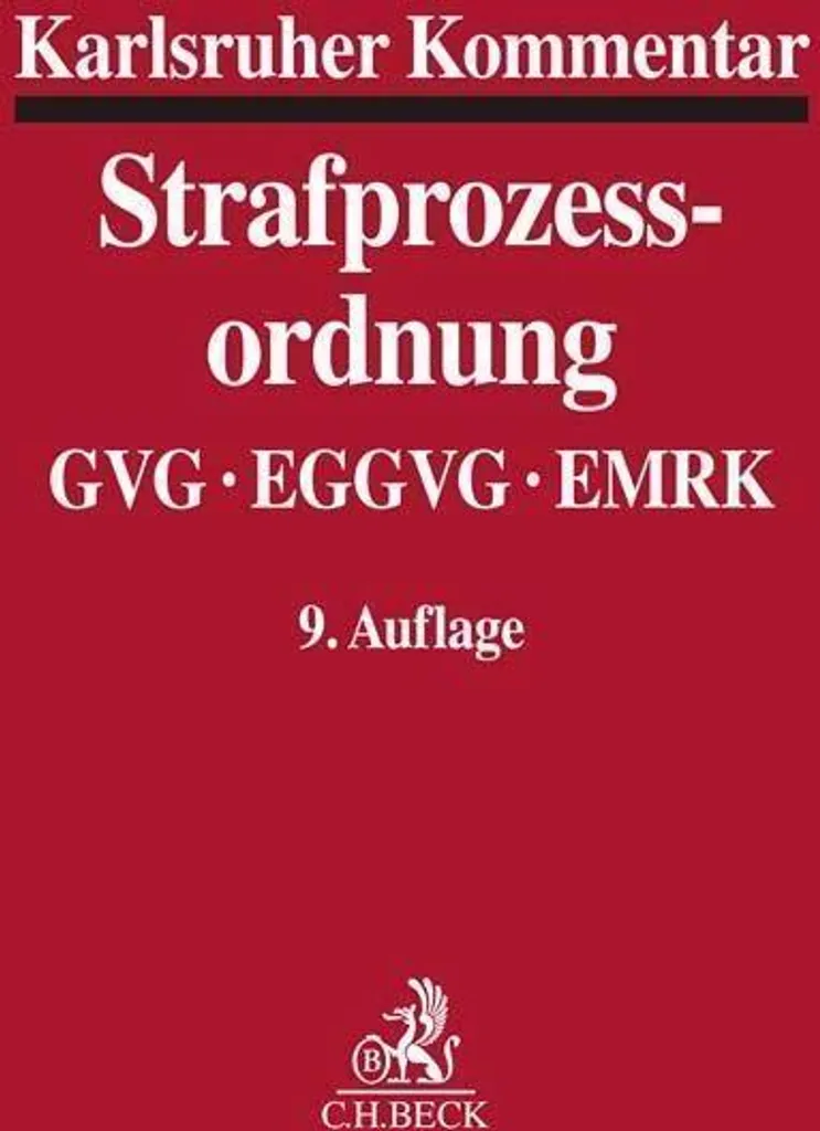 Karlsruher Kommentar zur Strafprozessordnung : Référence du Code Pénal - 2