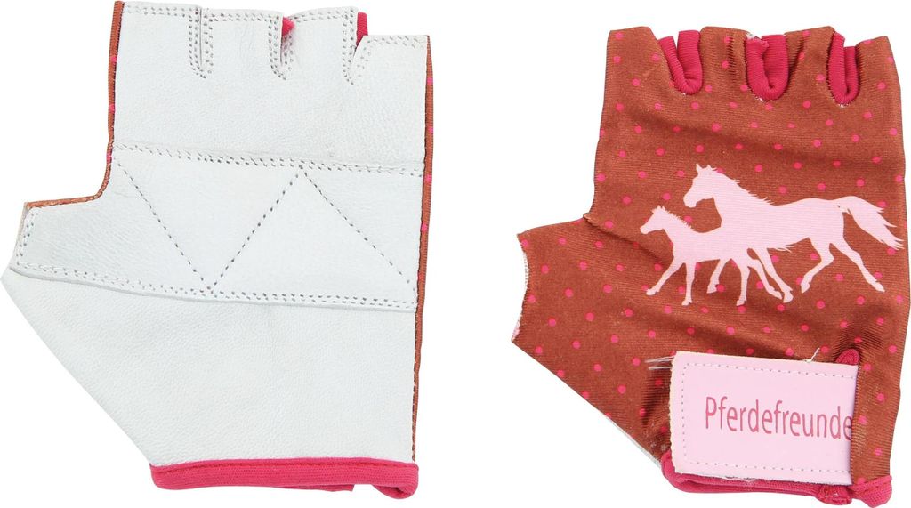 Bike Fashion Kinderhandschuh Horse Friends Kinderhandschuhe Horsesfriends Größe 3