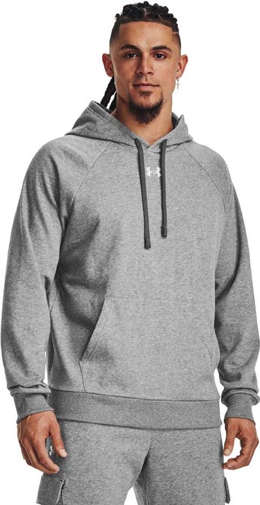 Under Armour Rival Fleece Kapuzenpullover Grau XS / Regular Mann Grau XS