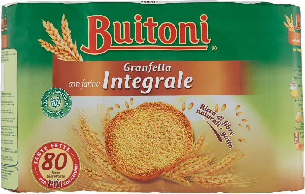 6x Buitoni Granfetta Fette Biscottate Integrali mit Produktbild 