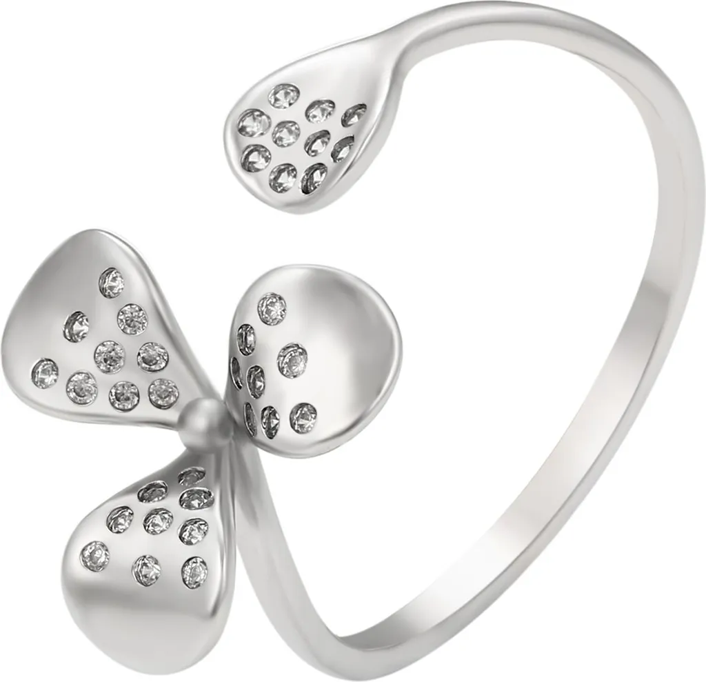 Bague Anneau Argent Joella pour Femme Bijou Ajustable Chic et Moderne
