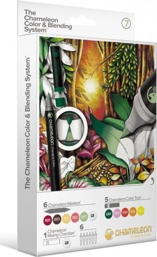 Chameleon Color & Blending System - N7, Bastelset für Kinder, Nicht toxisch