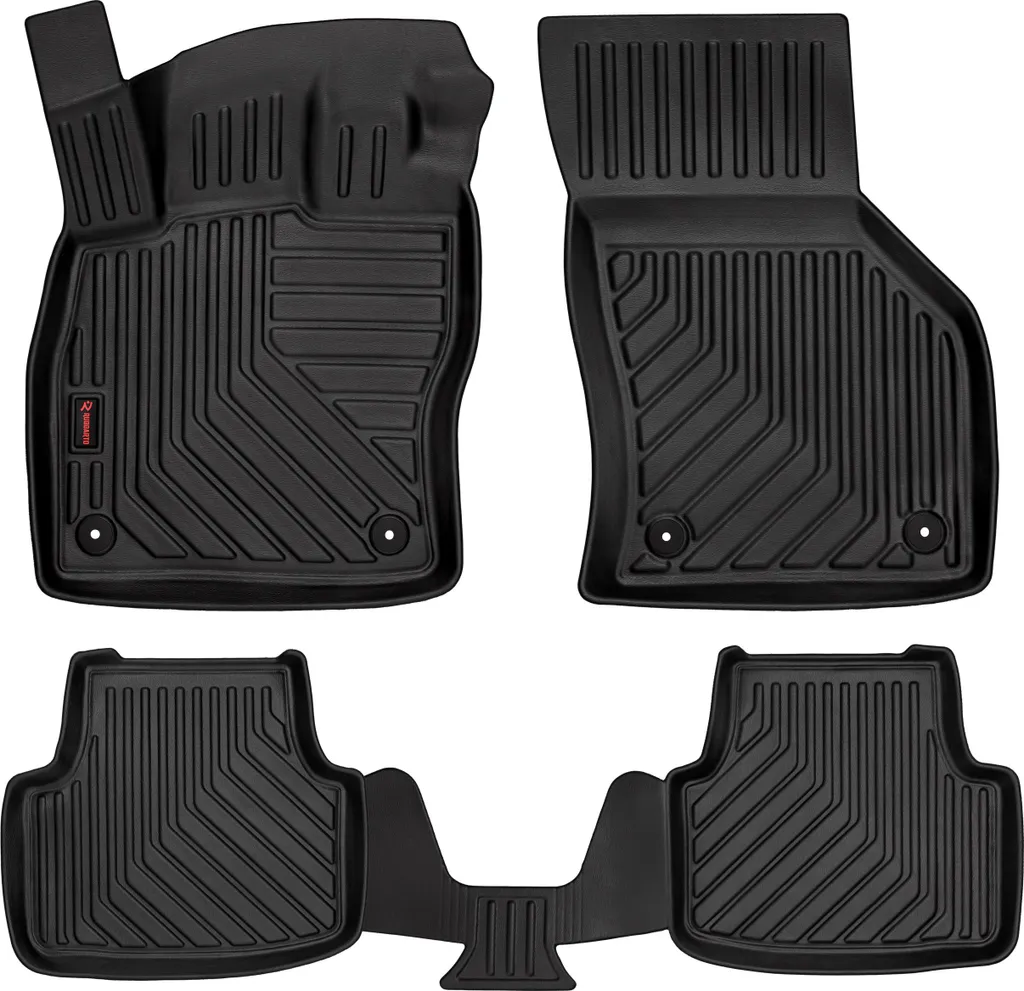 Tappetini Auto 3D Wielganizator per VW Jetta VII A7 2018- | Gomma Nera