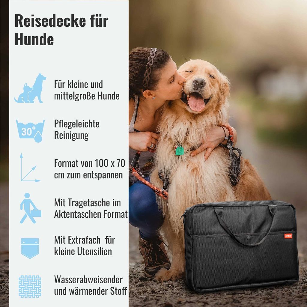 Reisedecke für Hunde, Hundedecke mit weichem Produktbild 8