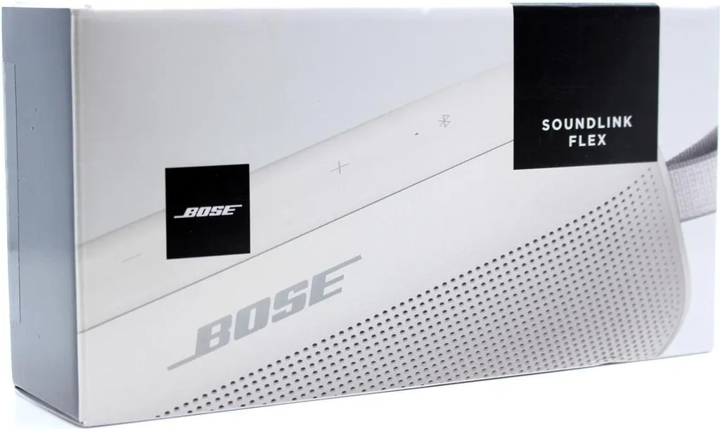 Enceinte Bluetooth Bose SoundLink Flex Blanche - Audio Puissant et Net - 6