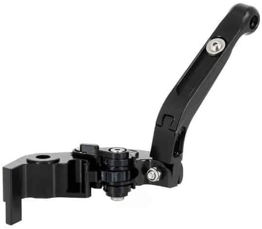 Levier de Frein et Embrayage CNC Repliable Noir pour Confort et Pilotage
