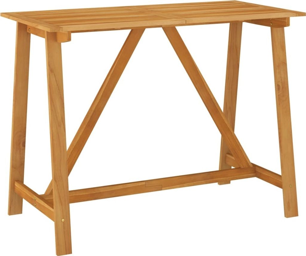 Garten-Stehtisch 140x70x104 cm Akazie Massivholz