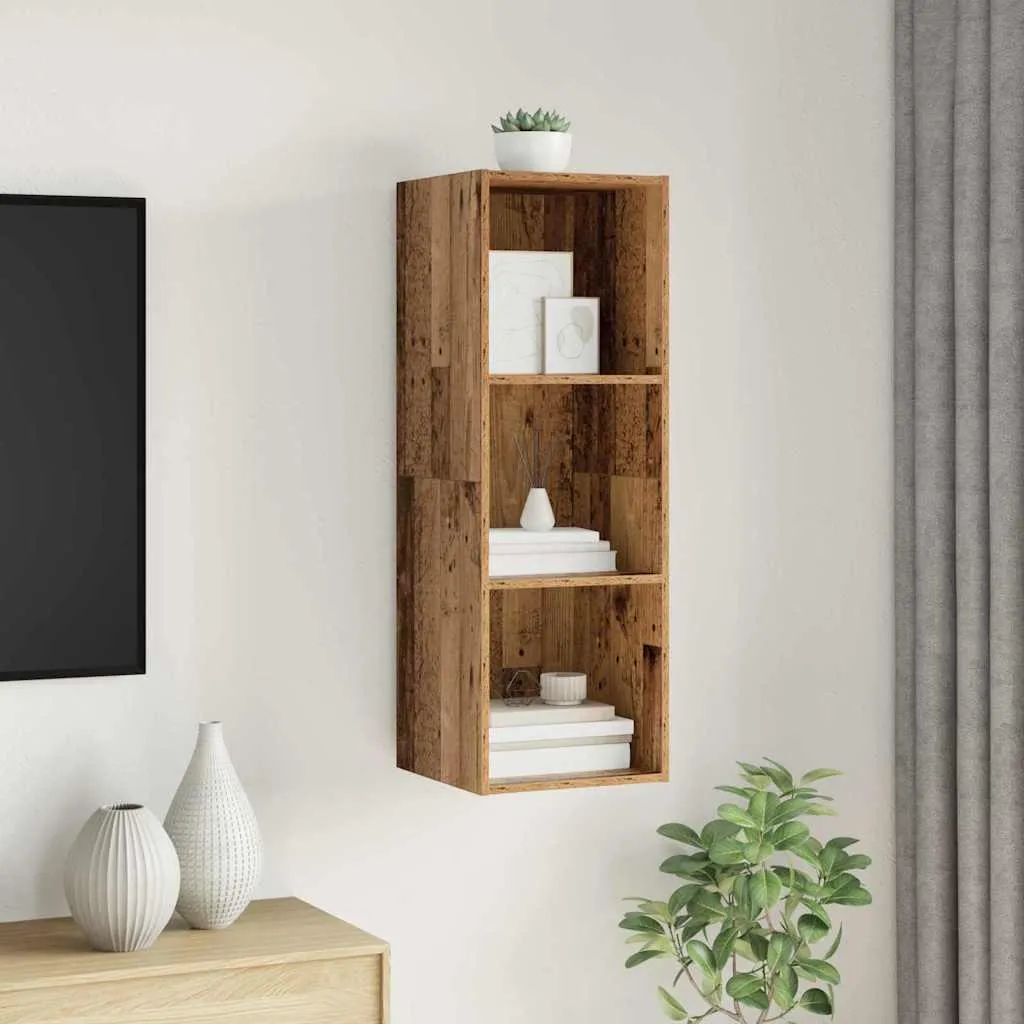 Mobile Porta TV 107cm Legno Antico Maison Exclusive - Design Verticale