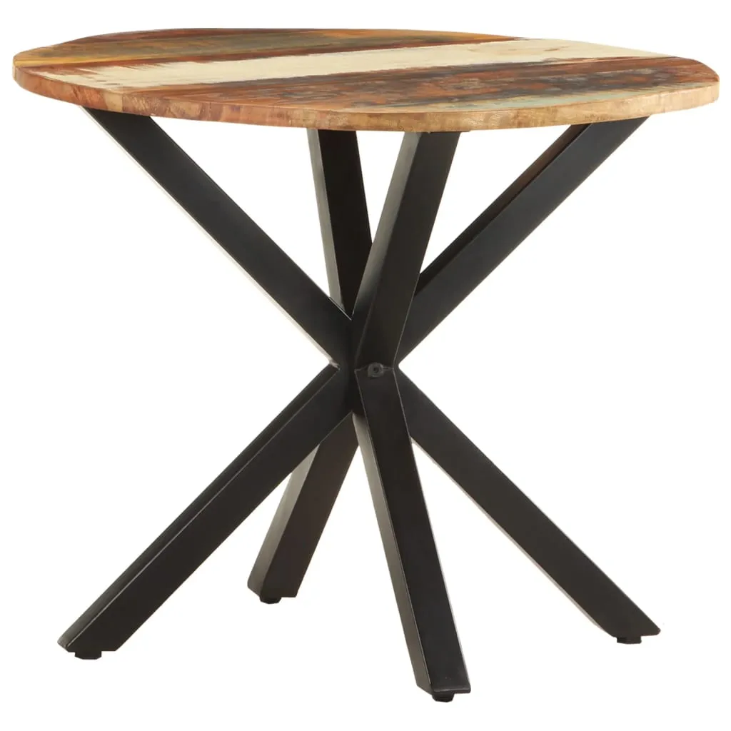Table d'appoint bout de canapé bois massif 68cm pour café et déco - 10
