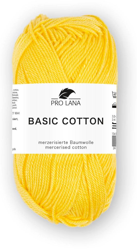 Pro Lana Basic Baumwolle uni 50 g/125m – dünne Wolle zum Produktbild 