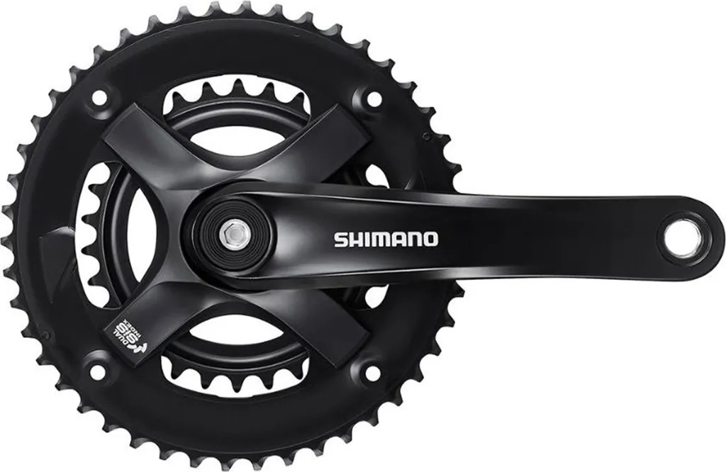 Shimano FC-TY501-2 Pédalier 2 Vitesses 30-46 Dents 175 mm pour Vélo