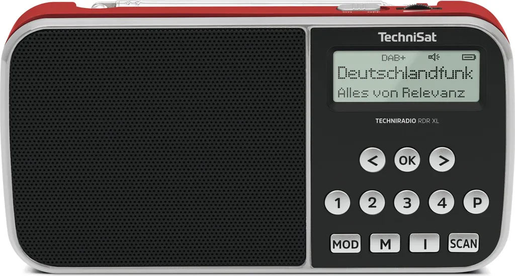 TechniRadio RDR XL rt Radio DAB+ avec Batterie et Bluetooth Intégrés
