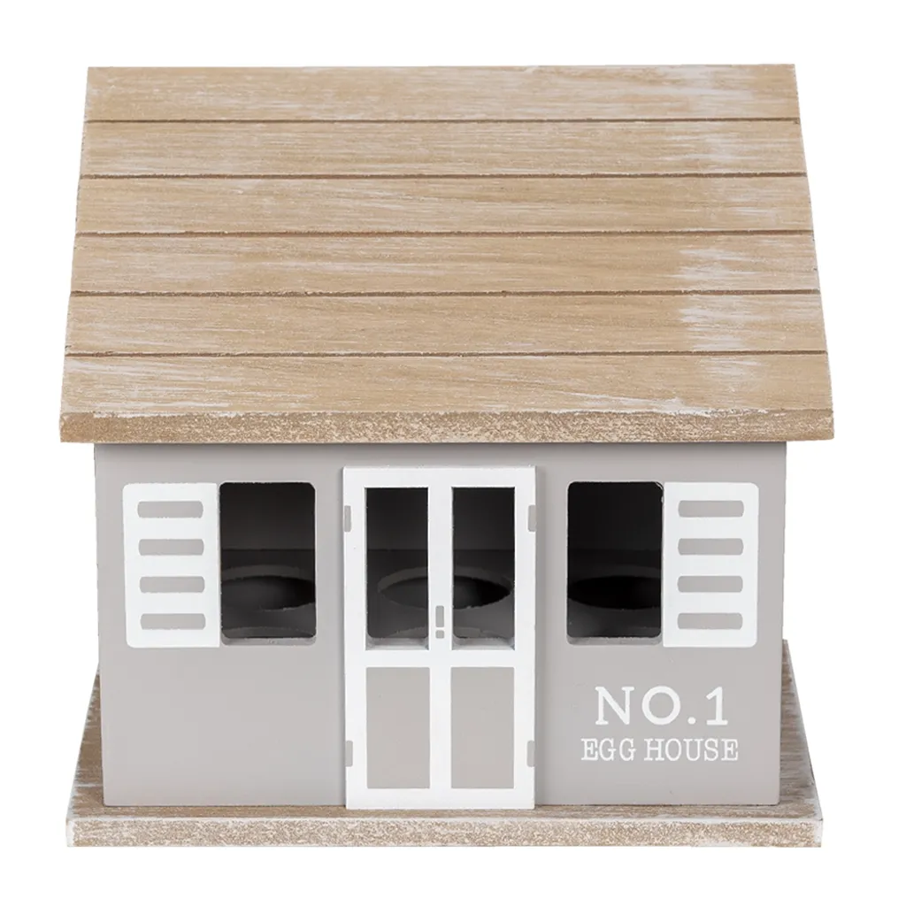 Armadietto Portauova Legno Vintage Clayre & Eef 20x14x18 cm