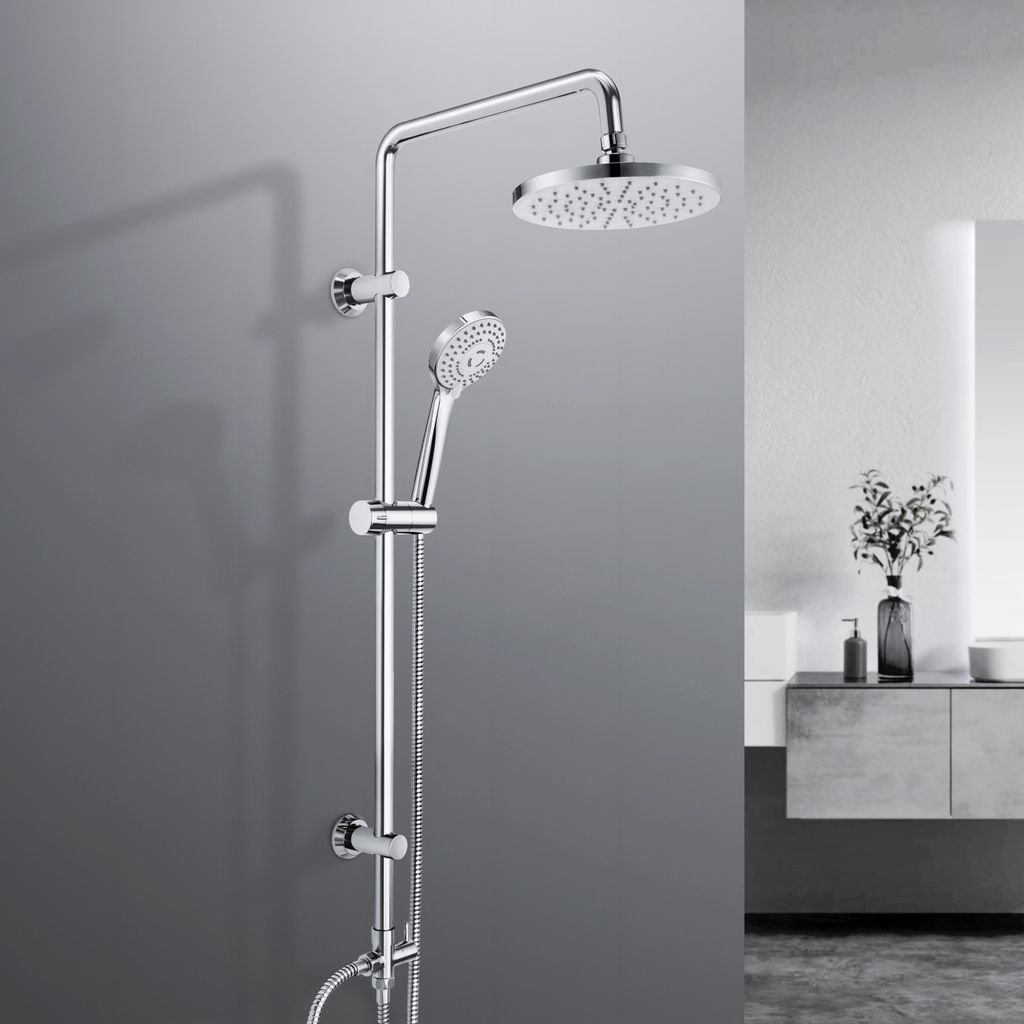 JOHO Regendusche Duschsystem ohne Duscharmatur, Edelstahl Produktbild 