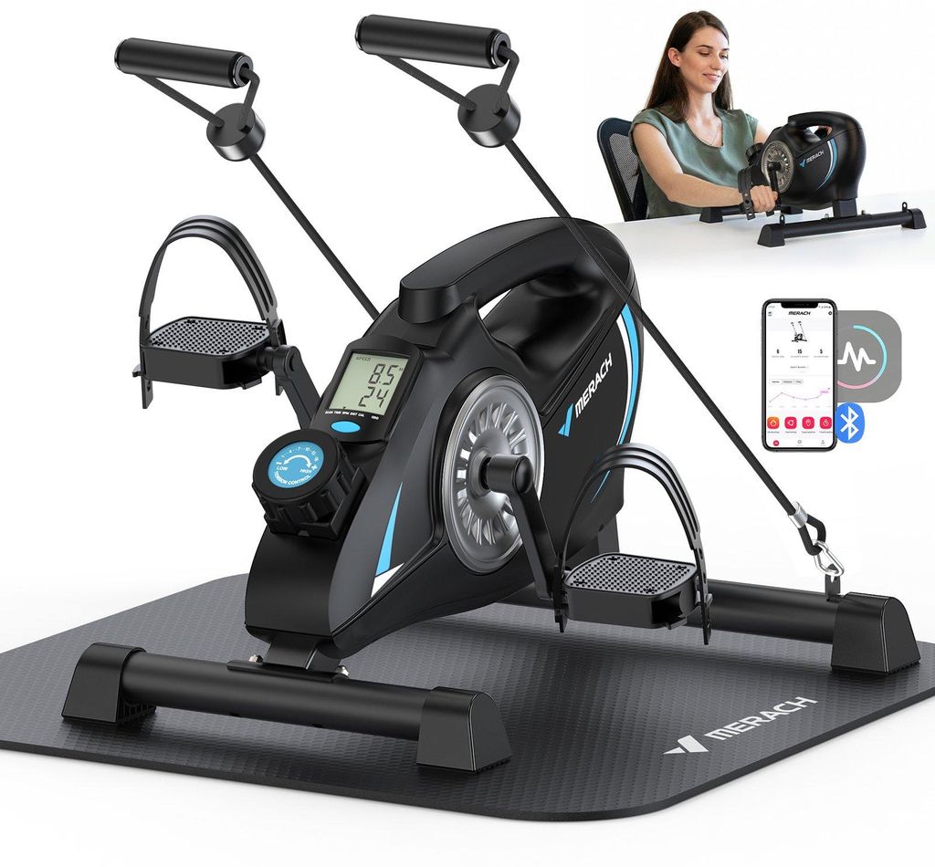 Leiser arm- en beentrainer mini-fiets – 16 standen, Productafbeelding 