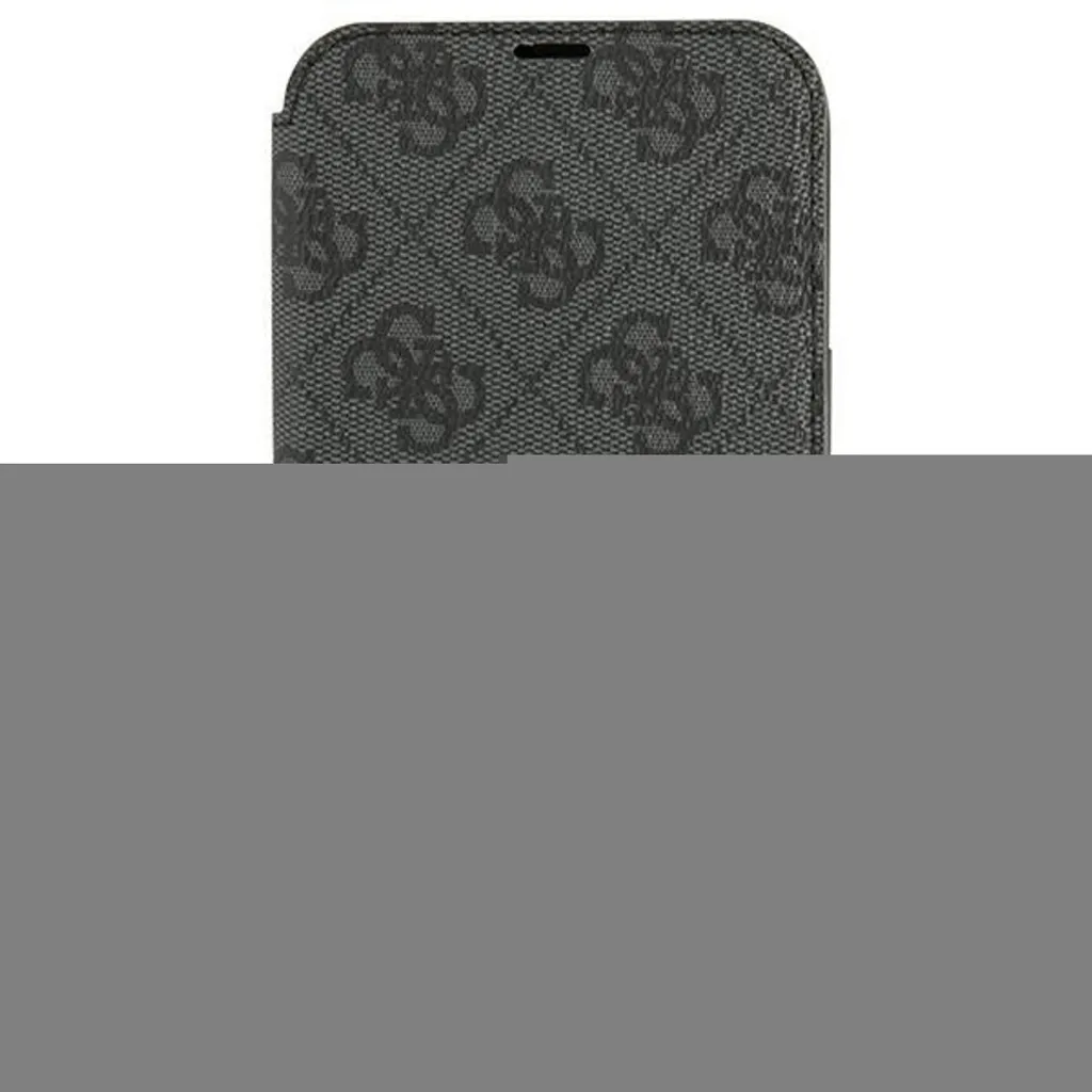 Cover Guess iPhone 13 Mini Grigia - Custodia Libro Portafoglio Ecopelle - 10
