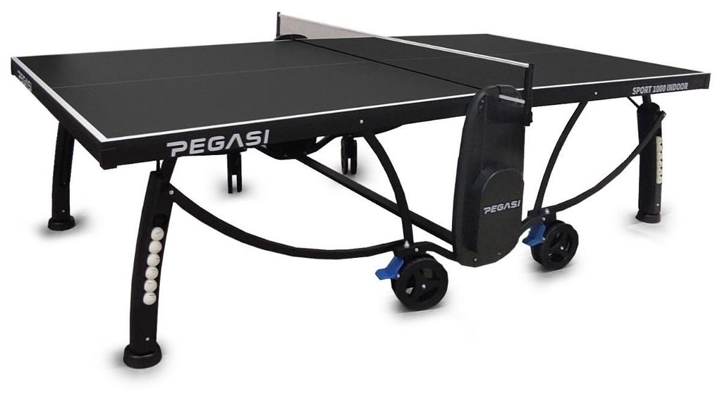 Pegasi Tischtennisplatte 1000 - Indoor Tischtennis - Tischtennistisch - Tischtennistisch Klappbar - Tischtennisplatte Indoor - Faltbare tischtennis...