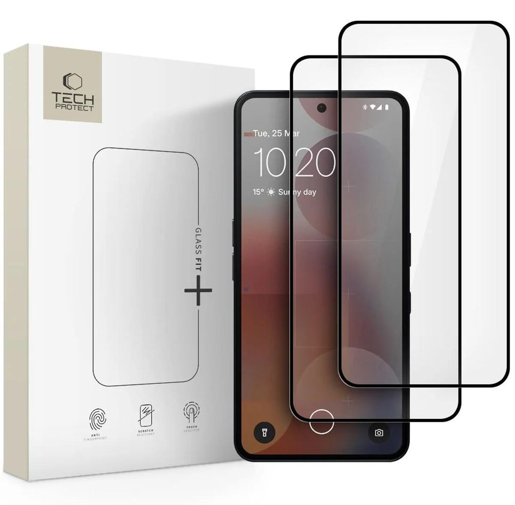 Tech-Protect GLASS FIT+ 2-PACK NOTHING PHONE 3A | 3A PRO Obrázok produktu 