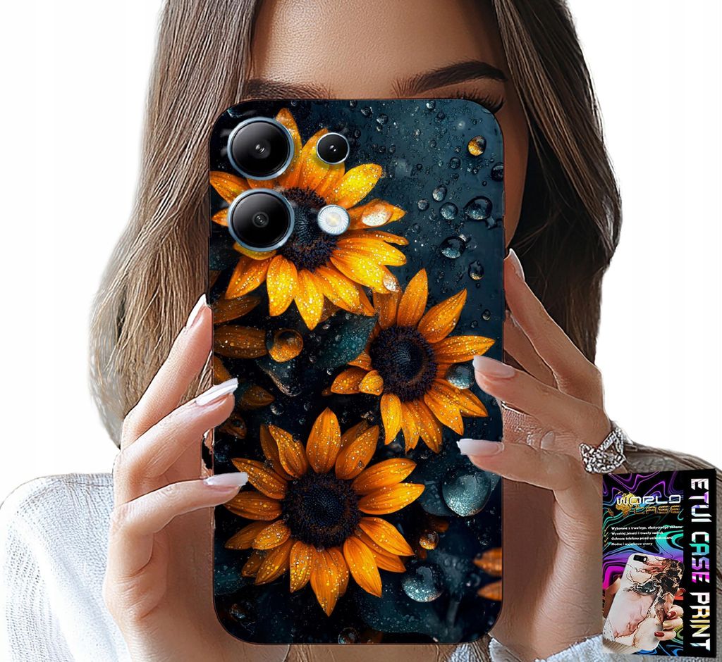 Hülle Für Xiaomi Note 13 Pro 4G - Sonnenblumen, Sonnenblume, Blumenmuster