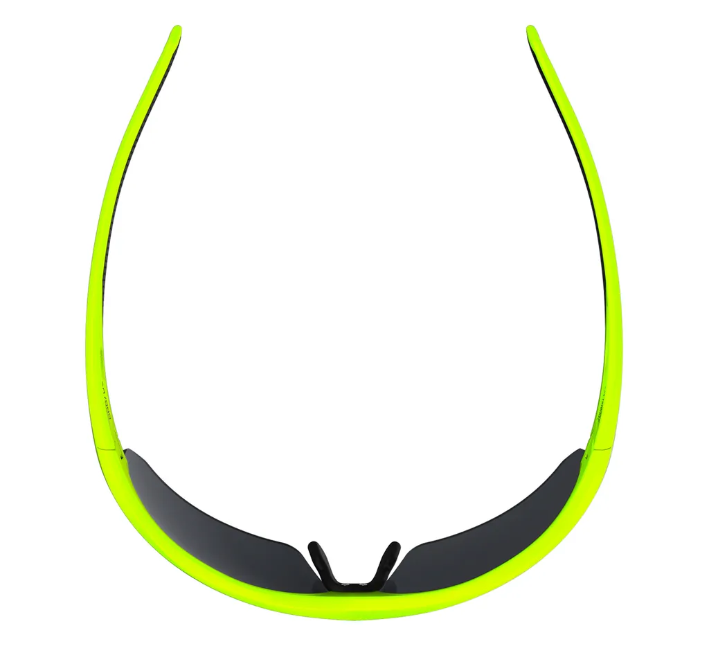 Lunettes cyclisme route BBB Impress Matt Jaune pour sorties vélo - 6