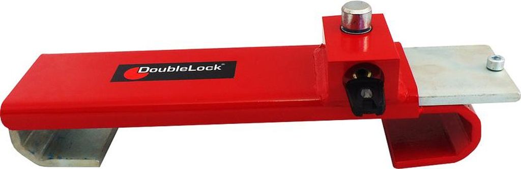 Double-Lock - Container Lock HEAVY RED SCM