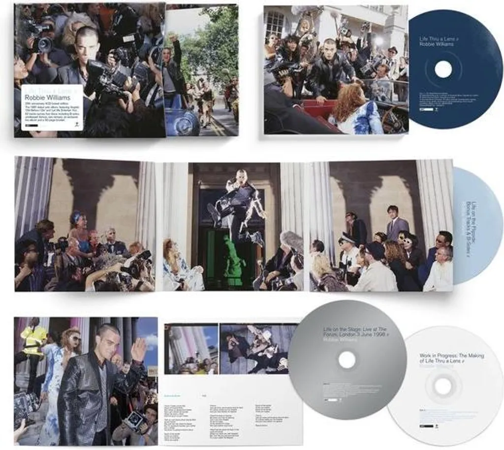 Life Thru A Lens 25e Anniversaire Coffret Edition Limitée 4CD Robbie Williams