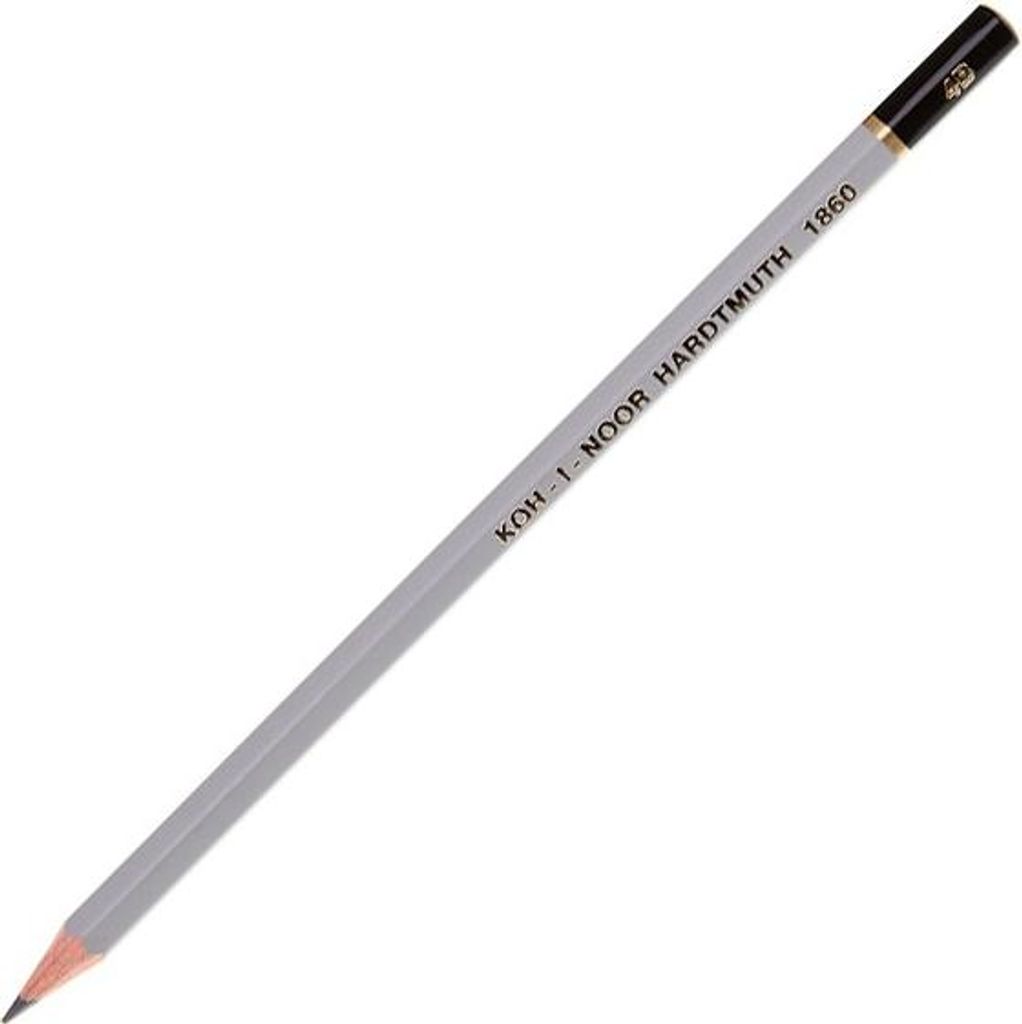 Graphitstift 1860-4B Koh-I-Noor (12) 3058 Produktbild 