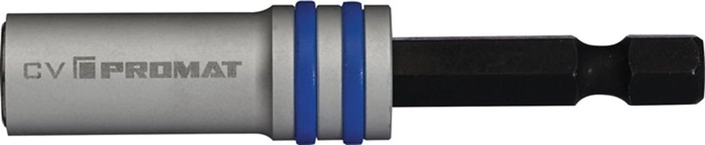 Promat Bithalter 1/4" E 6,3 1/4" 1/4" C6,3/E6,3 Schnellwechselfutter 65 mm