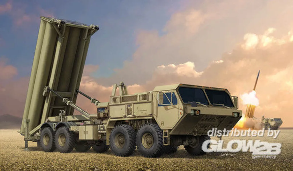 Modélisme Militaire THAAD 1:35 pour Diorama de Défense Aérienne Moderne