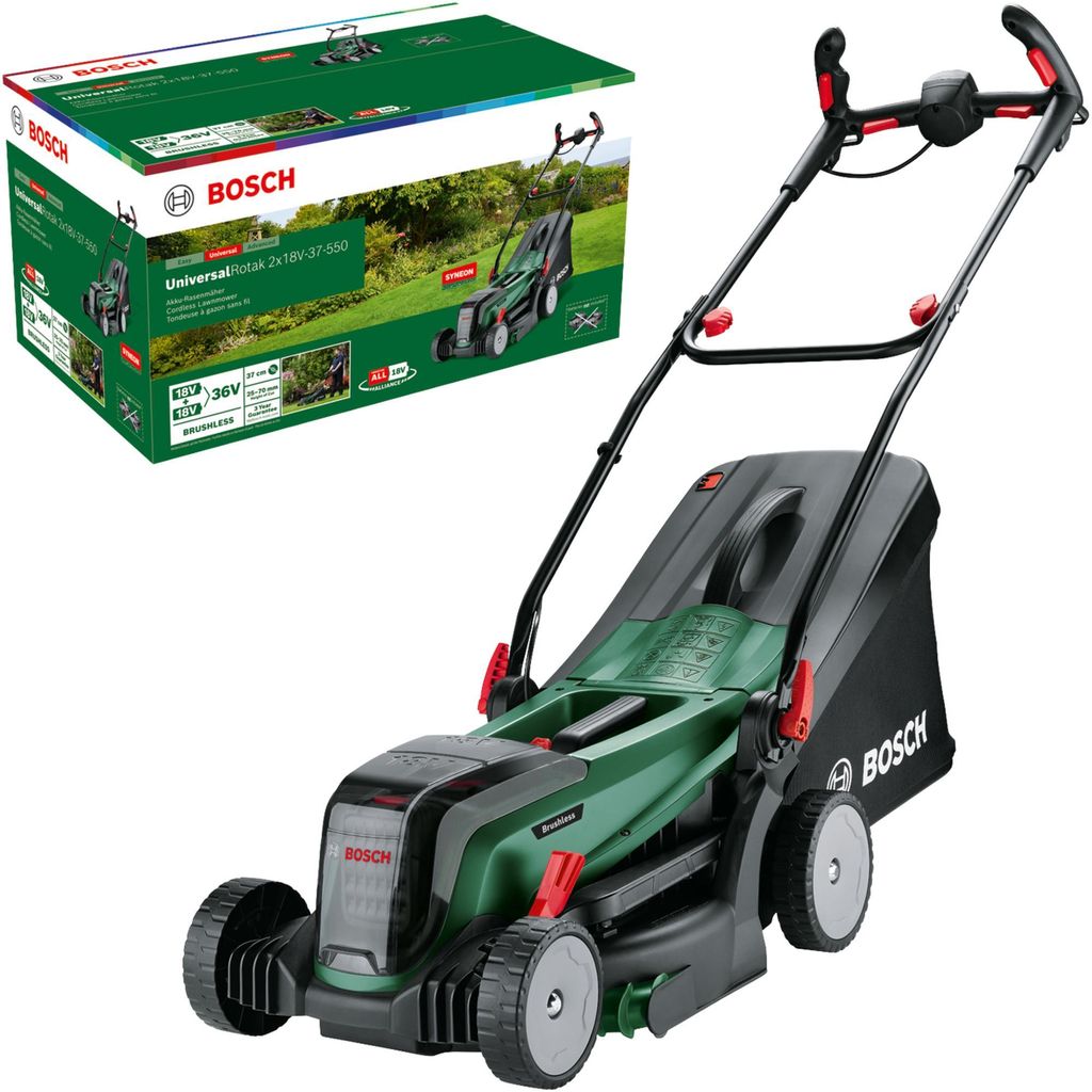 Bosch Heimwerken & Garten Akku-Rasenmäher UniversalRotak Produktbild 