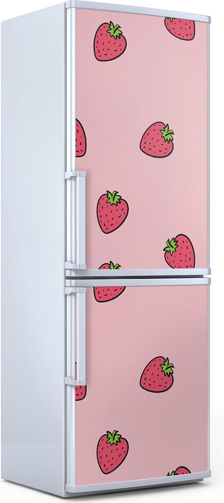 Magnete Dekorative - 70 cm x 190 cm - Küche - Magnetmatte Kühlschrankmagnete - Erdbeere