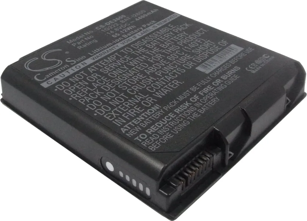 Batterie de Rechange pour Dell Inspiron 2600 et 2650 Capacité 4400mAh